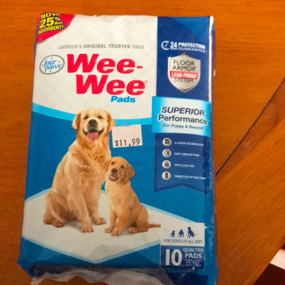 Wee-wee pads